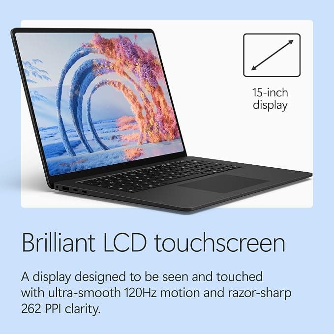 Microsoft Surface Laptop 15 Inch 8th Edition Snapdragon X2 Elite 16GB 1TB Copilot+ PC  - Black - Image 2