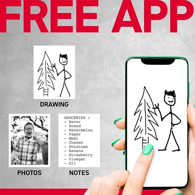 AgfaPhoto Realipix Pocket P Portable Photo Printer – White - Image 5