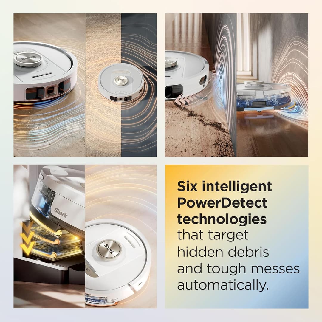 Shark PowerDetect AV2910XEUKWH Robot Vacuum & Mop - Image 3