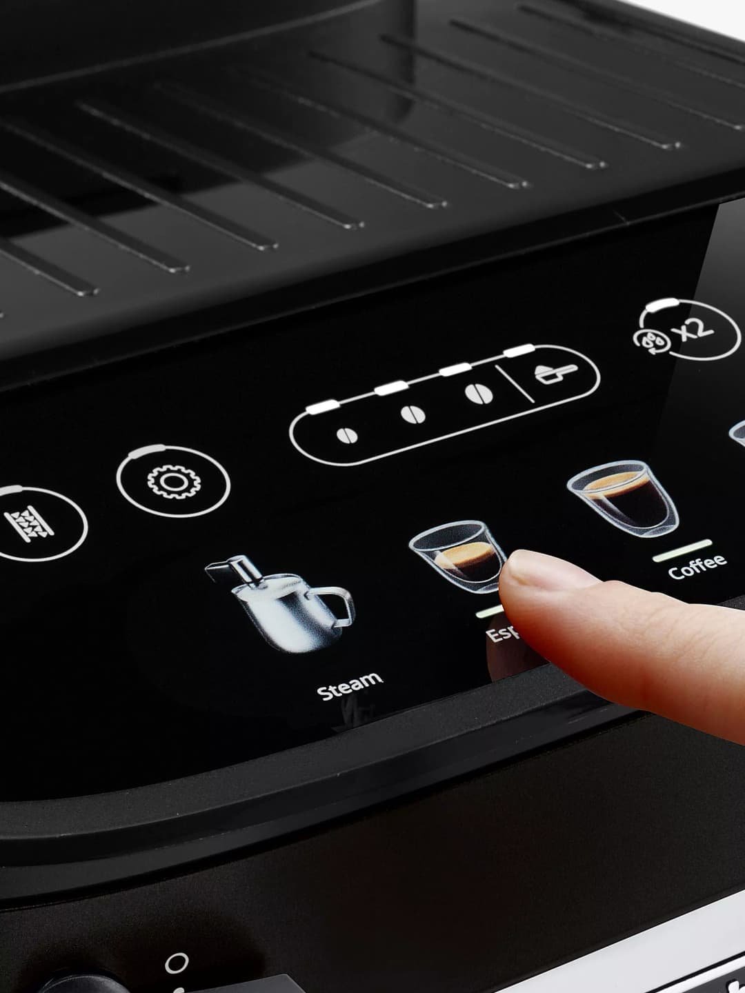 DeLonghi Magnifica Evo Doppio+ ECAM290.22.B Coffee Machine Black - Image 5