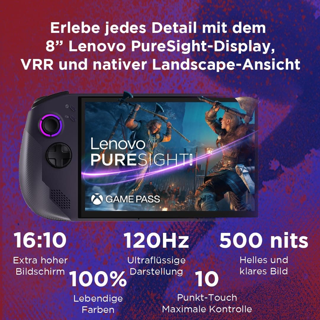 Lenovo Legion Go S SteamOS AMD Ryzen Z2 Go 16GB 1TB Black - Image 5