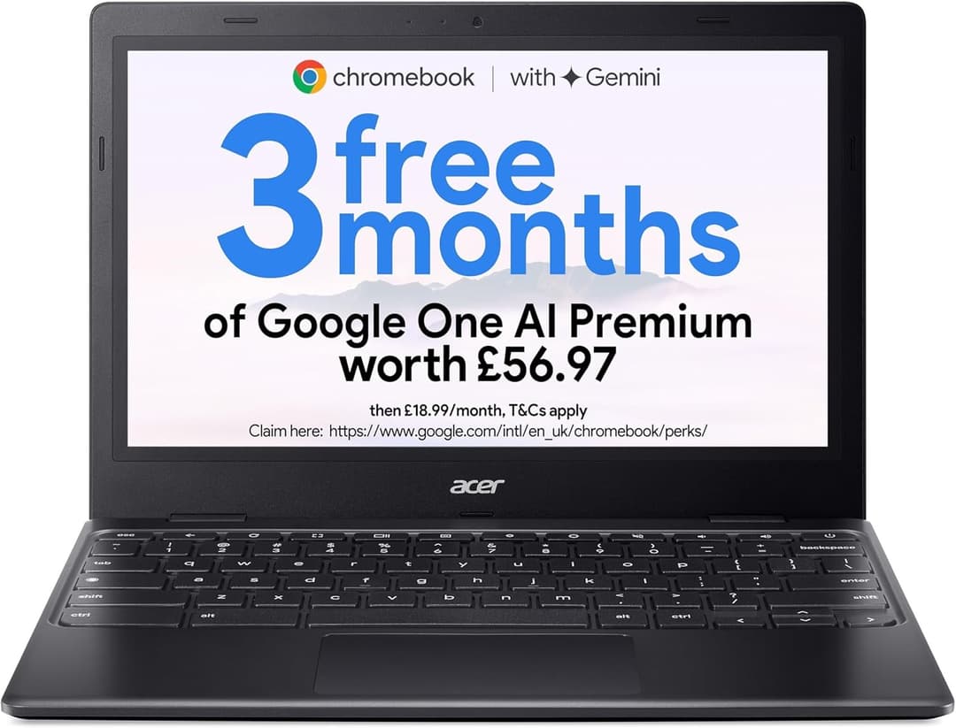 Acer Chromebook 311 Intel Celeron N4500 4GB 64GB Black - Image 1