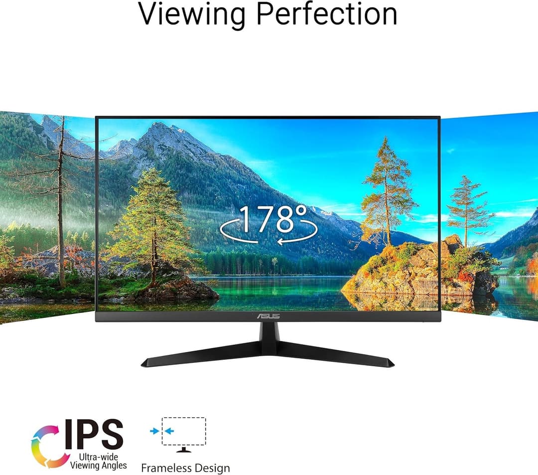 Asus VY279HGR 27" Full HD Monitor Black - Image 2