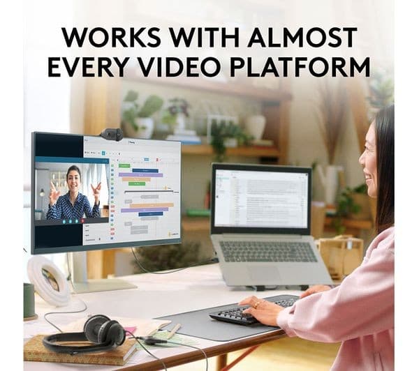 Logitech Brio 100 Full HD Webcam Graphite - Image 7