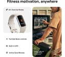 Fitbit Charge 6 Fitness Tracker Porcelain thumbnail 3
