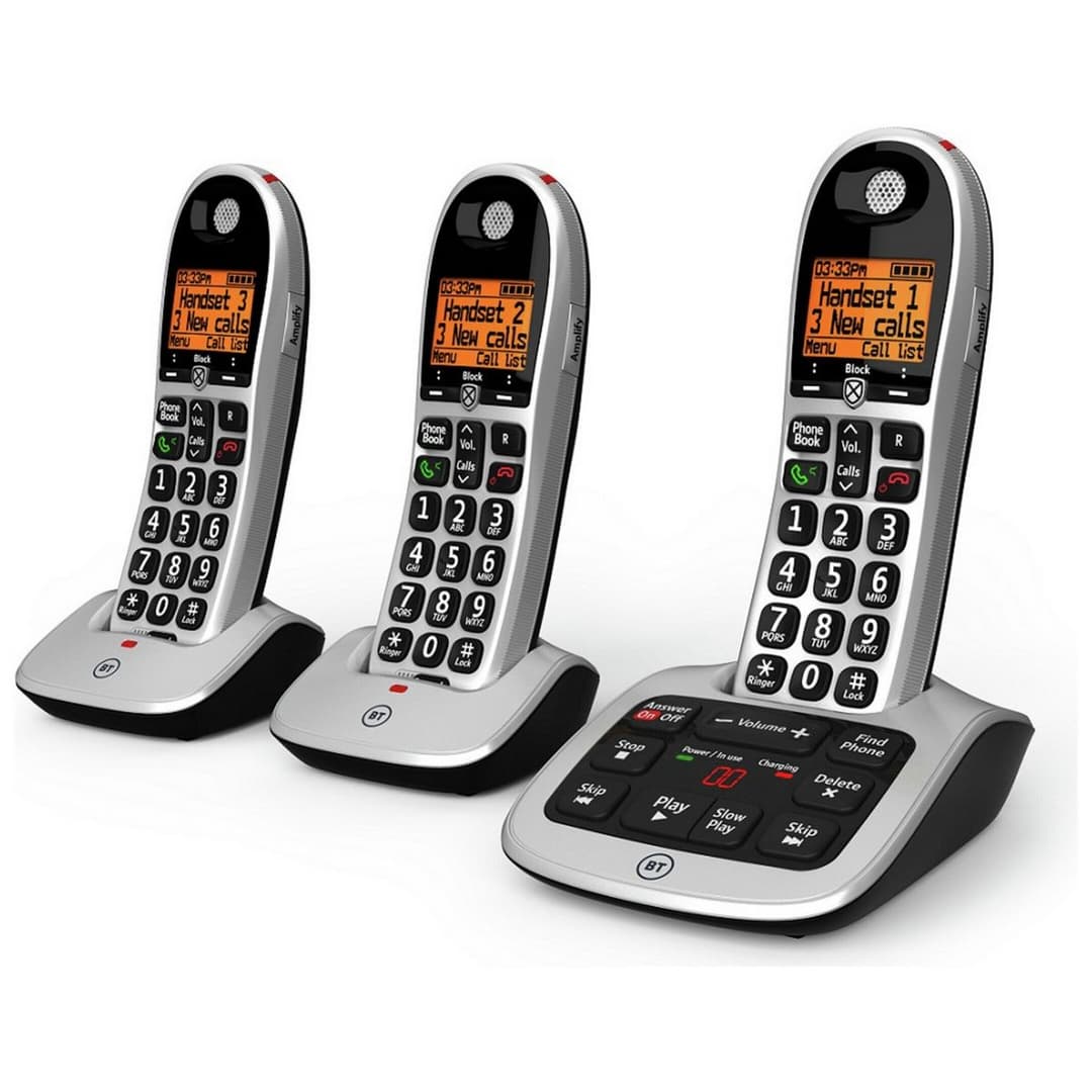 BT Big Button 4600 Telephone with Answer Machine - Triple - Image 2