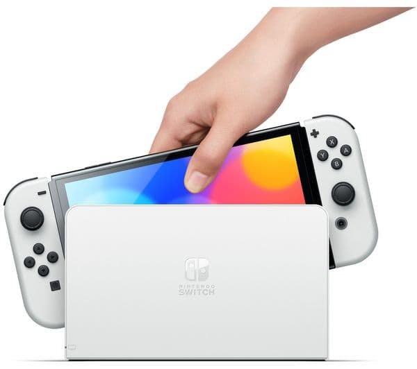 Nintendo Switch OLED 64GB White - Image 2