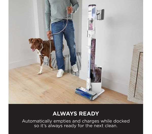 Shark IW4621UKT Cordless Vacuum Cloudy Blue - Image 4