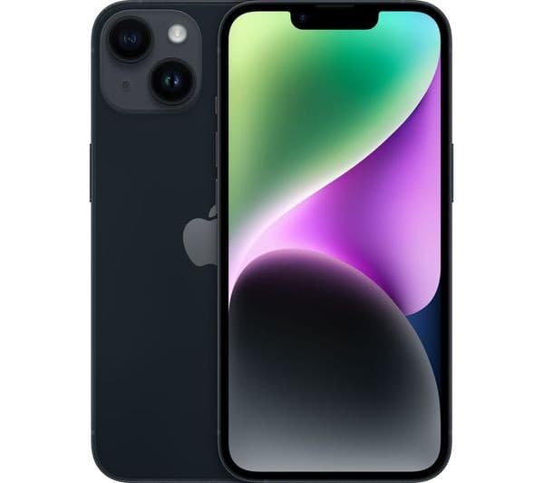 Apple iPhone 14 5G 128GB Mobile Phone - Midnight - Image 1