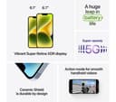 Apple iPhone 14 5G 128GB Mobile Phone - Midnight thumbnail 9