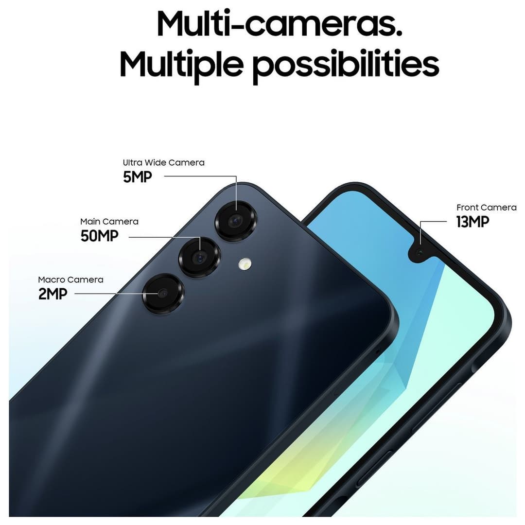 Samsung Galaxy A16 5G 128GB Blue Black - Image 6