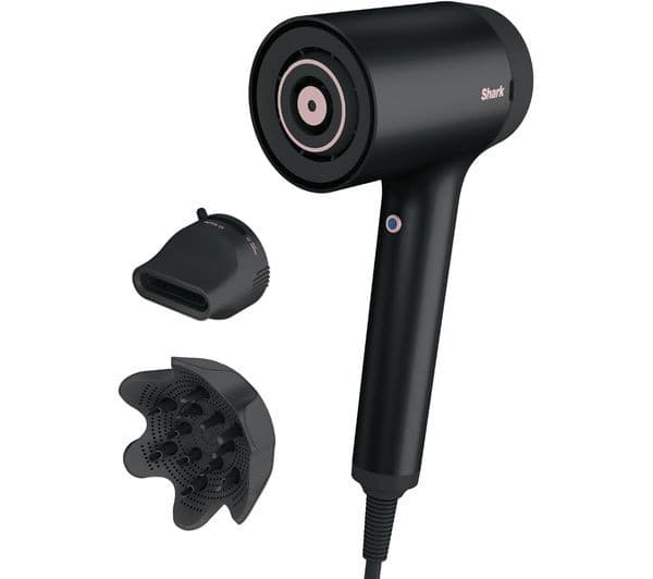 Shark HD110UK Hair Dryer Black Rose Gold - Image 1