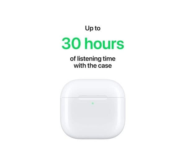 Apple AirPods 4 Wireless Earbuds White - Image 6