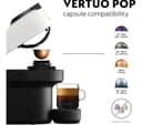 Nespresso by Krups Vertuo Pop XN920141 Coffee Machine Coconut White thumbnail 3