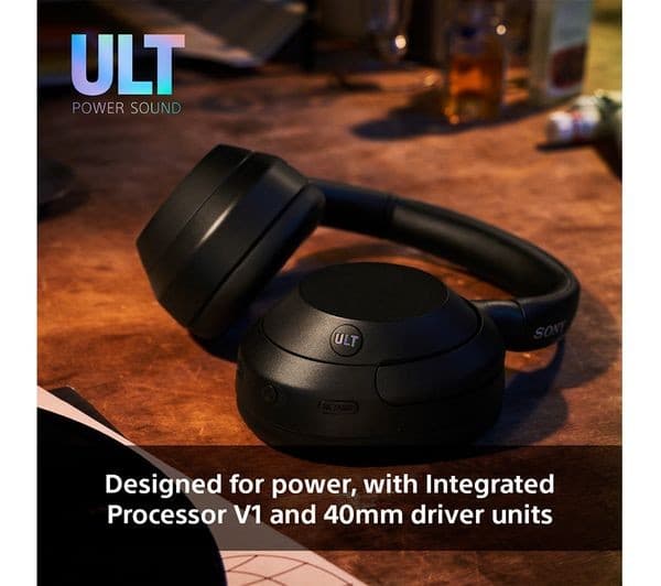 SONY ULT Wear Wireless Bluetooth Noise-Cancelling Headphones - Black - Image 3