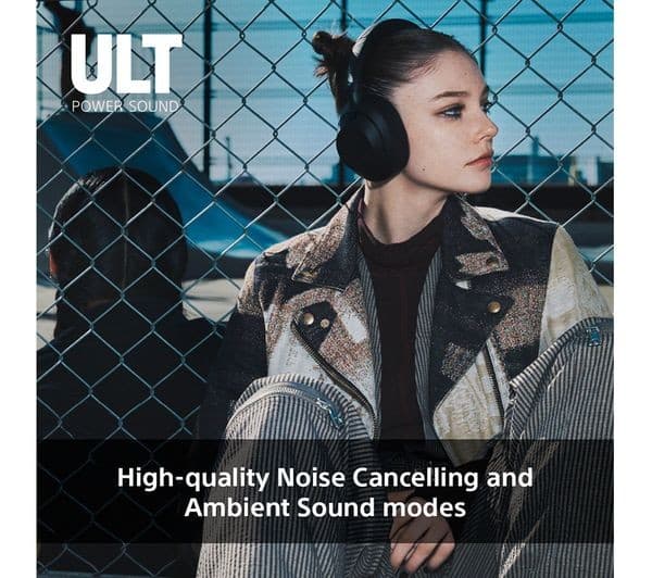 SONY ULT Wear Wireless Bluetooth Noise-Cancelling Headphones - Black - Image 4