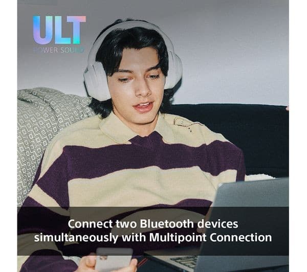 SONY ULT Wear Wireless Bluetooth Noise-Cancelling Headphones - Black - Image 7