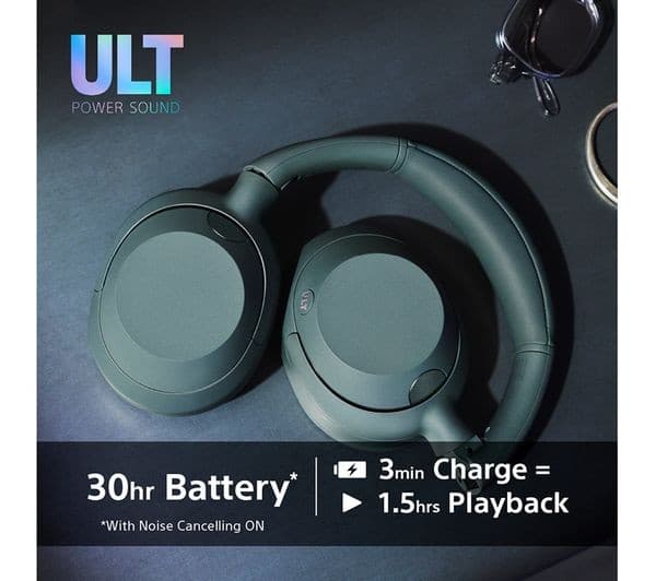SONY ULT Wear Wireless Bluetooth Noise-Cancelling Headphones - Black - Image 8