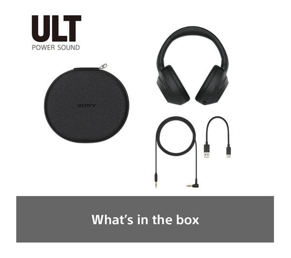 SONY ULT Wear Wireless Bluetooth Noise-Cancelling Headphones - Black - Image 10