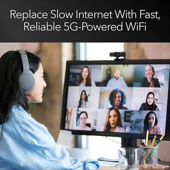 Netgear Nighthawk M6 5G Mobile Hotspot Router Black - Image 2