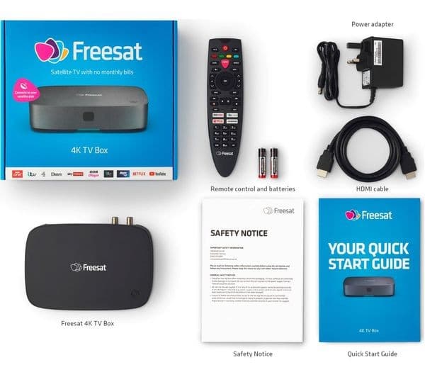 FREESAT UHD-X Smart 4K Ultra HD Set Top Box - Image 4