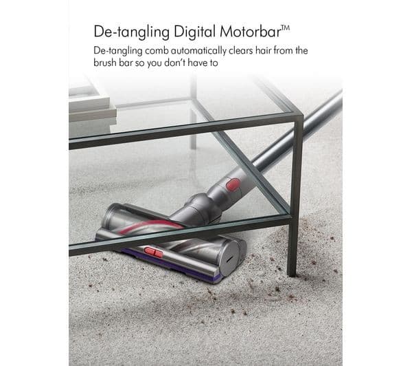 Dyson V8 Total Clean Cordless Vacuum Nickel & Black - Image 7