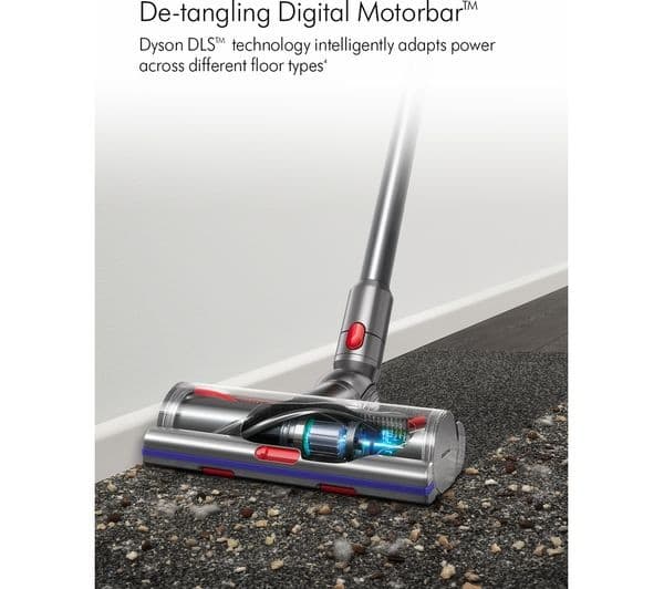 Dyson V8 Total Clean Cordless Vacuum Nickel & Black - Image 8