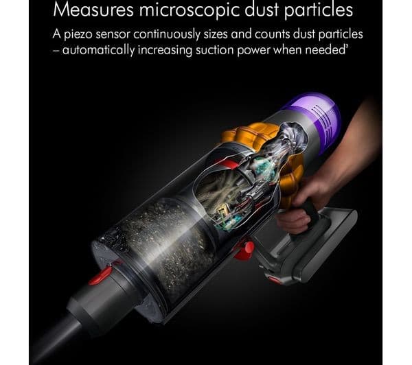 Dyson V8 Total Clean Cordless Vacuum Nickel & Black - Image 9