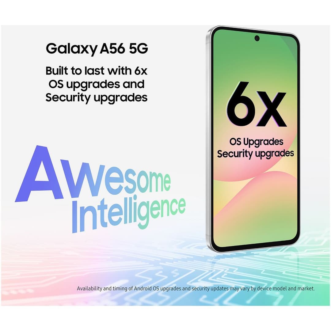 Samsung Galaxy A56 5G 256GB Awesome Light Grey - Image 8