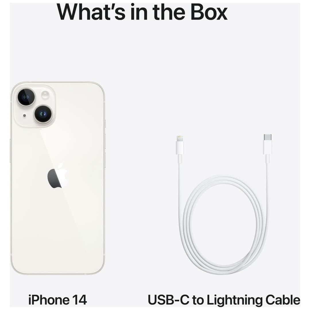 Apple iPhone 14 128GB Starlight - Image 9