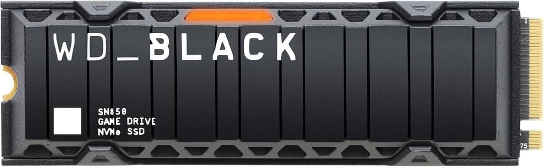 WD _BLACK SN850 PCIe M.2 Internal SSD with Heatsink - 1 TB - Image 2