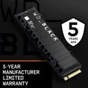 WD _BLACK SN850 PCIe M.2 Internal SSD with Heatsink - 1 TB thumbnail 8