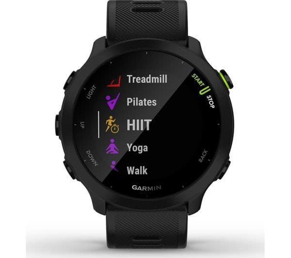 Garmin Forerunner 55 GPS Running Smartwatch Black - Image 2