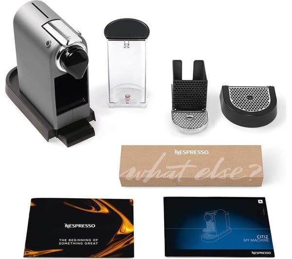 Nespresso by Krups Citiz XN741B40 Coffee Machine Silver - Image 4