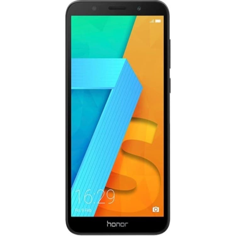 Honor 7S Dual SIM Smartphone 16GB Storage UK Official Device 13MP Camera 5.45 Inch Full View Display - Black - Image 1