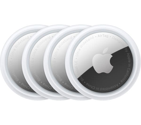 Apple AirTag 4-Pack Silver - Image 1