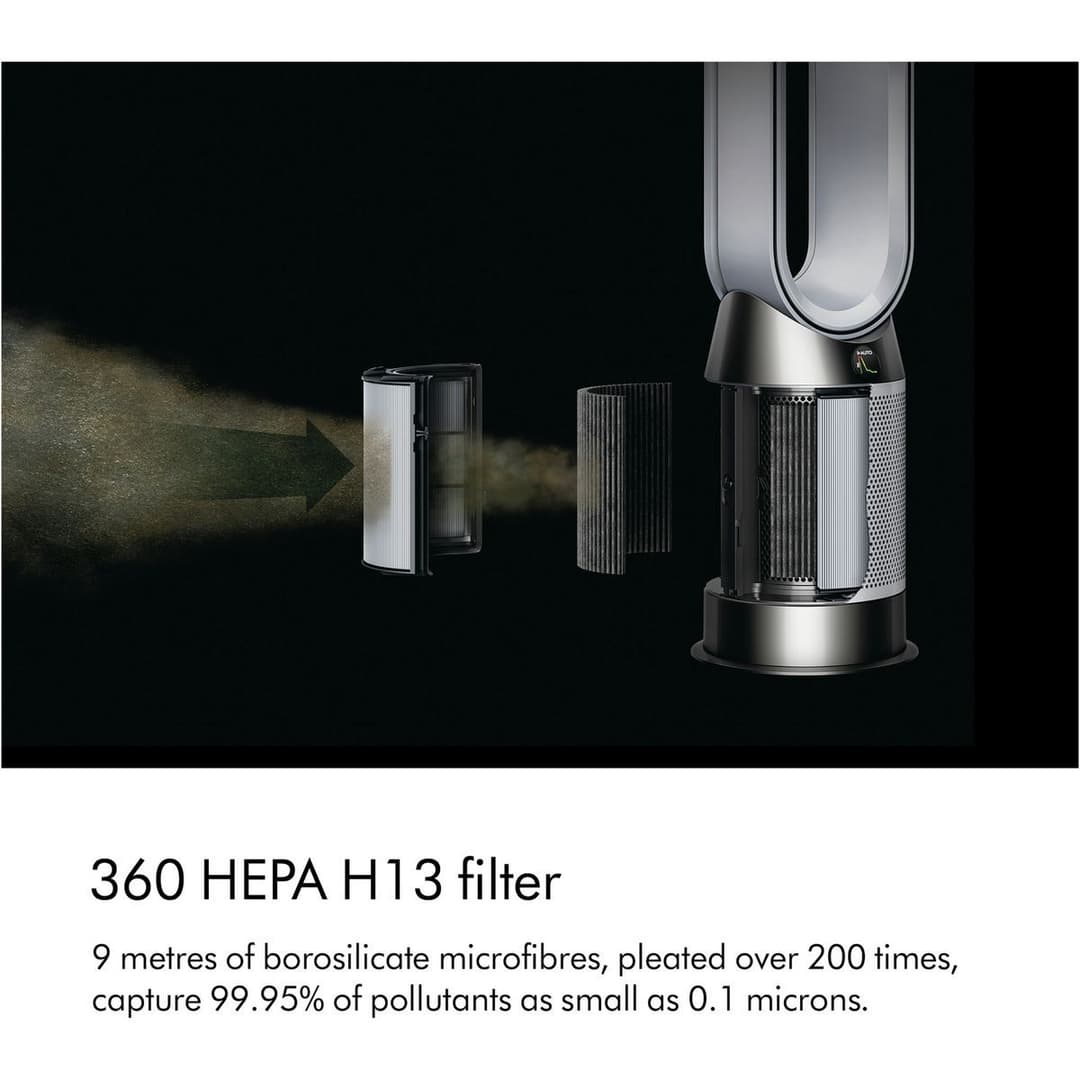 Dyson HP10 Hot+Cool Air Purifier Silver/White - Image 5