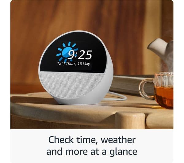Amazon Echo Spot Smart Alarm Clock with Alexa – Smart Displa - Image 3