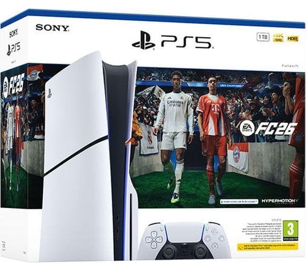 Sony PlayStation 5 Slim 1TB Disc Edition EA FC 26 Bundle - Image 2