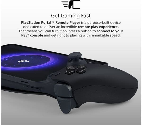 PlayStation Portal Remote Player Midnight Black - Image 5