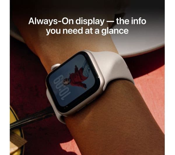 Apple Watch SE 3 Smartwatch 40mm Midnight Aluminium Midnight Sport Band S/M - Image 5