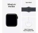 Apple Watch SE 3 Smartwatch 40mm Midnight Aluminium Midnight Sport Band S/M thumbnail 9