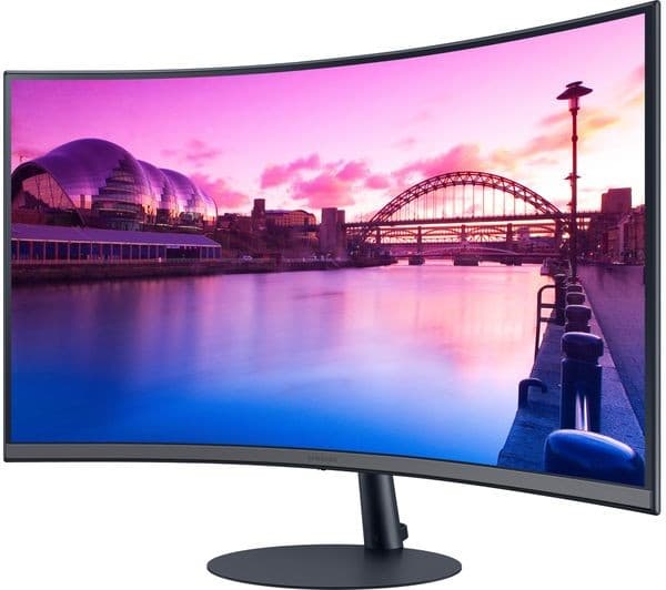 Samsung S27C390EAU 27" Curved Monitor Black - Image 2