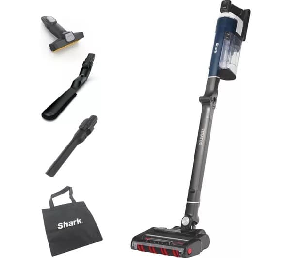 SHARK Stratos Anti Hair Wrap Plus with Pet Tool IZ411UKT Cordless Vacuum Cleaner - Deep Navy