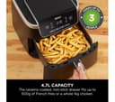 Ninja AF140UK 4.7L Air Fryer Black thumbnail 2
