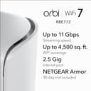 Netgear Orbi 770 WiFi 7 Mesh System White thumbnail 2