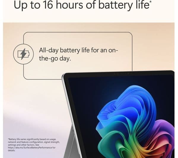 Microsoft Surface Pro 2-in-1 Detachable Touchscreen Snapdragon X Plus 16GB 512GB Platinum - Image 4