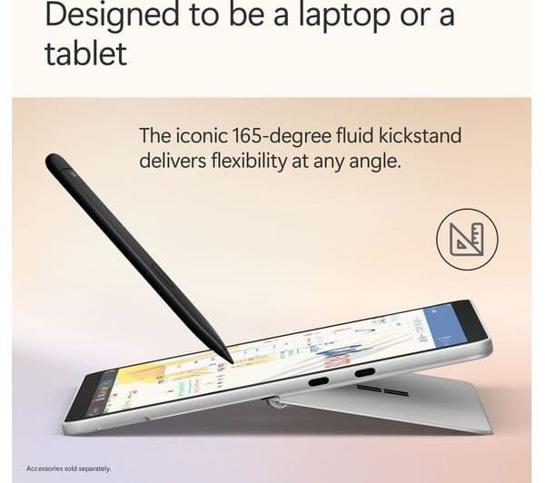 Microsoft Surface Pro 2-in-1 Detachable Touchscreen Snapdragon X Plus 16GB 512GB Platinum - Image 8
