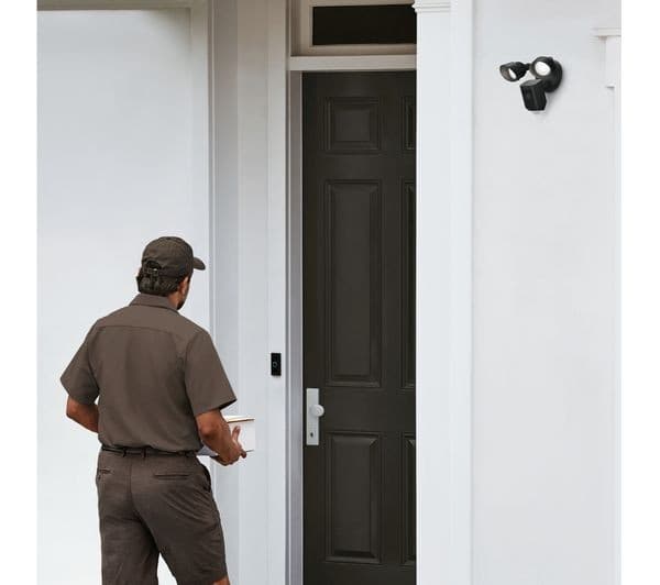 Ring Floodlight Cam Wired Plus Security Camera Black - Image 4