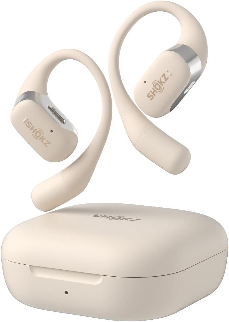 Shokz OpenFit Wireless Earbuds Beige